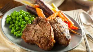 Marinated & Pan-Seared Lamb Shoulder Chops