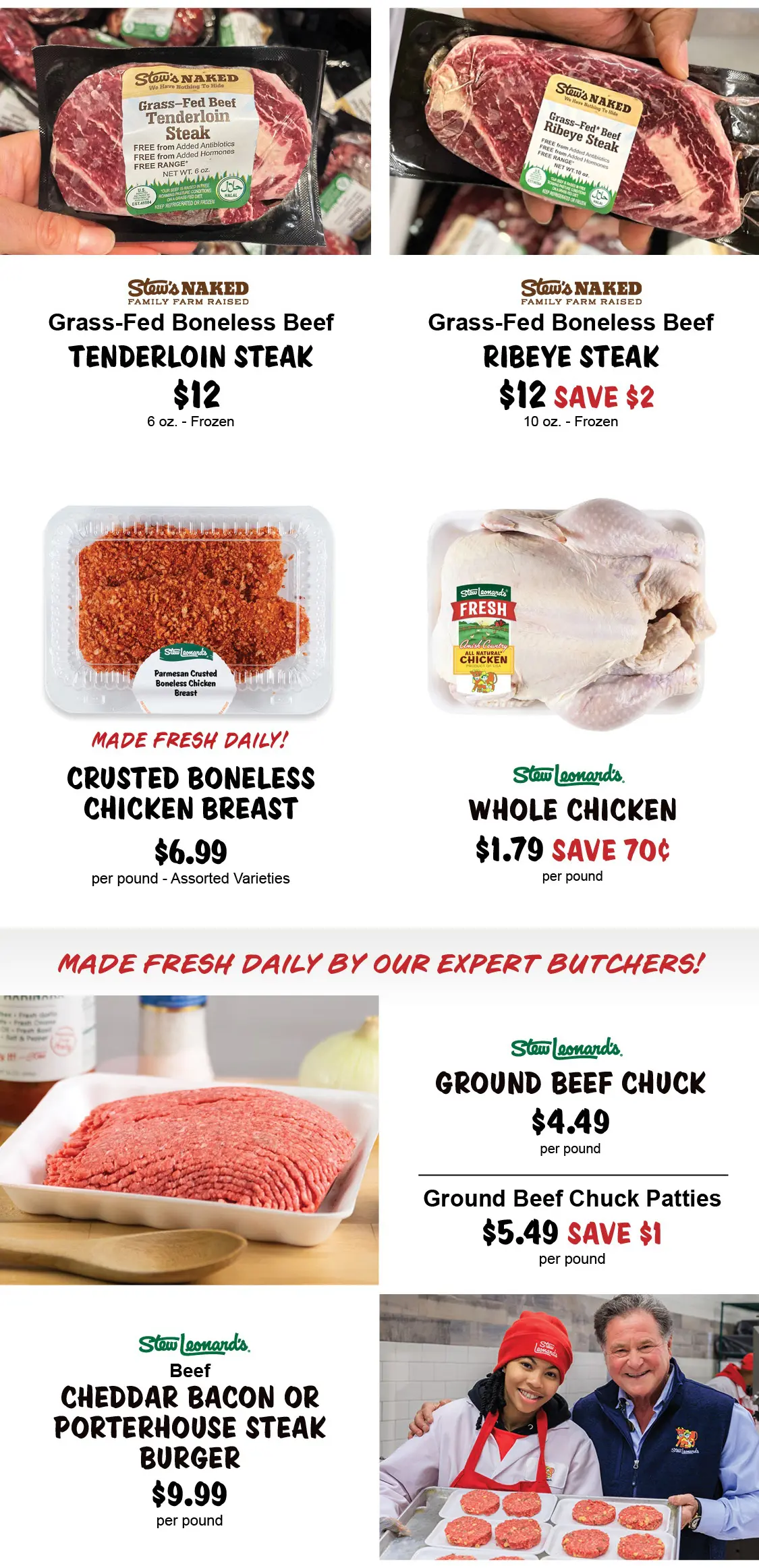 Stew Leonard's Weekly Specials - 2/11