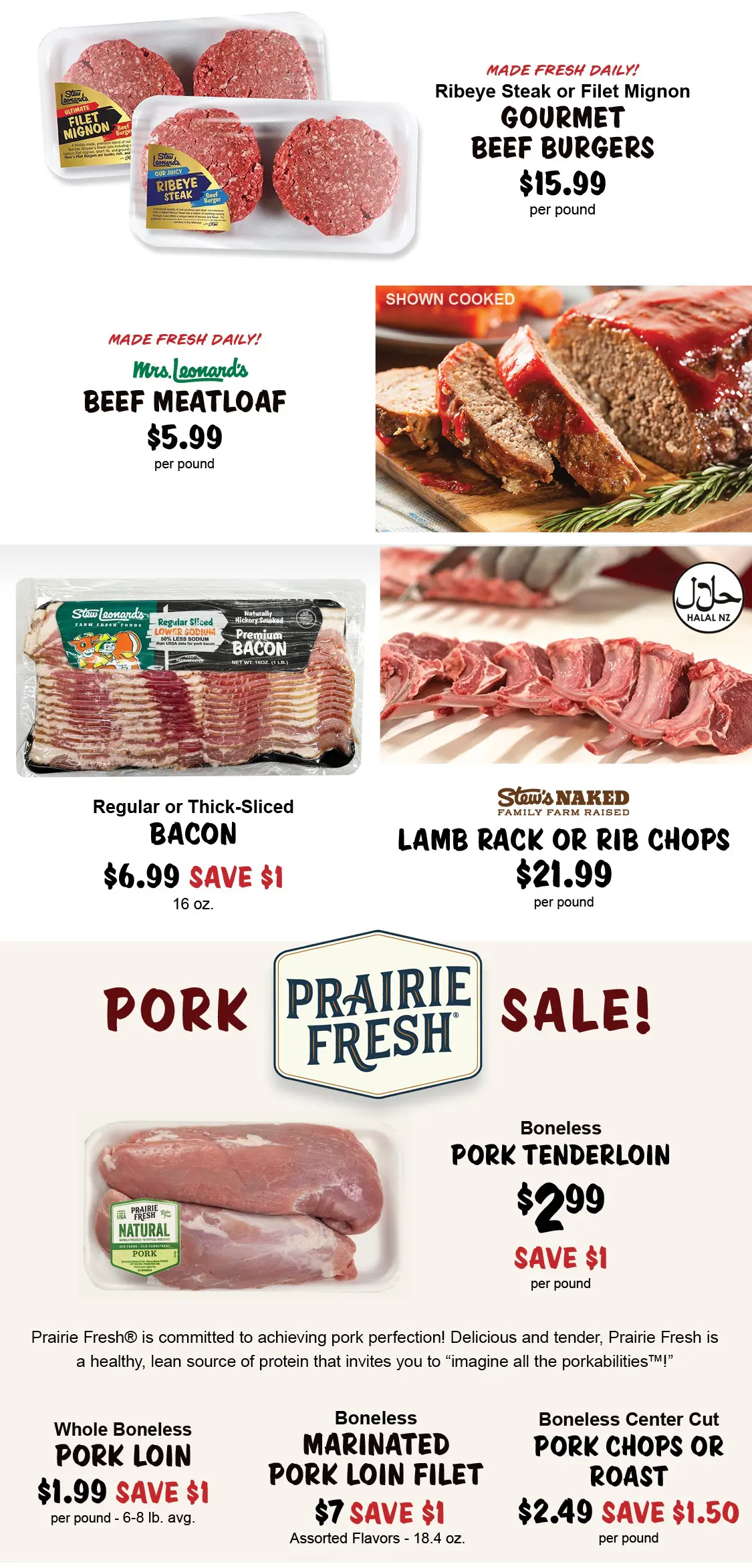 Stew Leonard's Weekly Specials - 2/11
