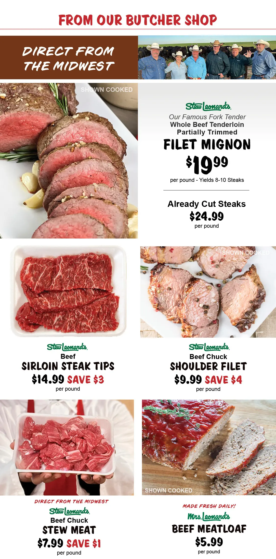 Stew Leonard's Weekly Specials - February 18