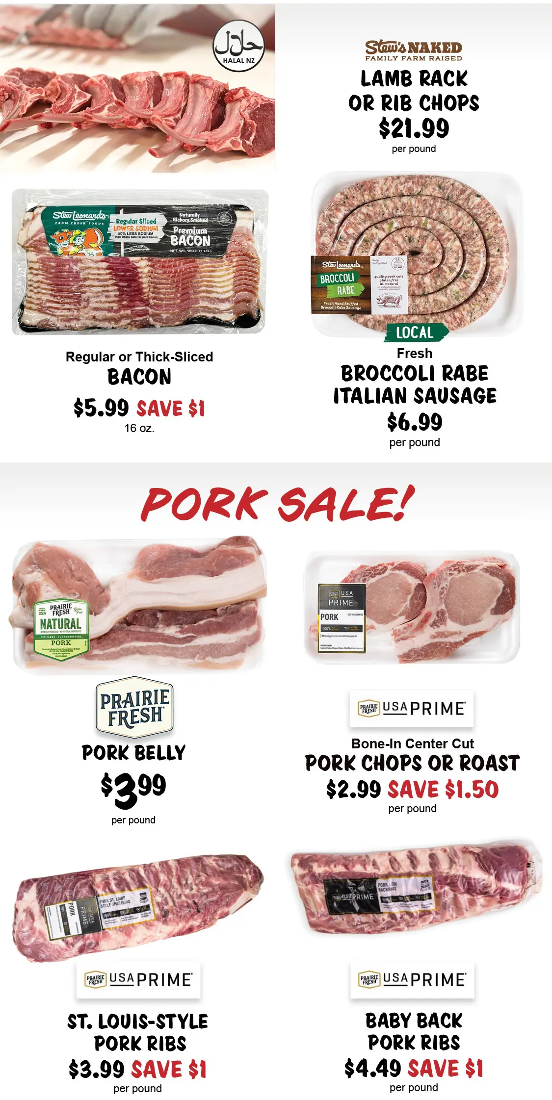 Stew Leonard's Weekly Specials - February 18