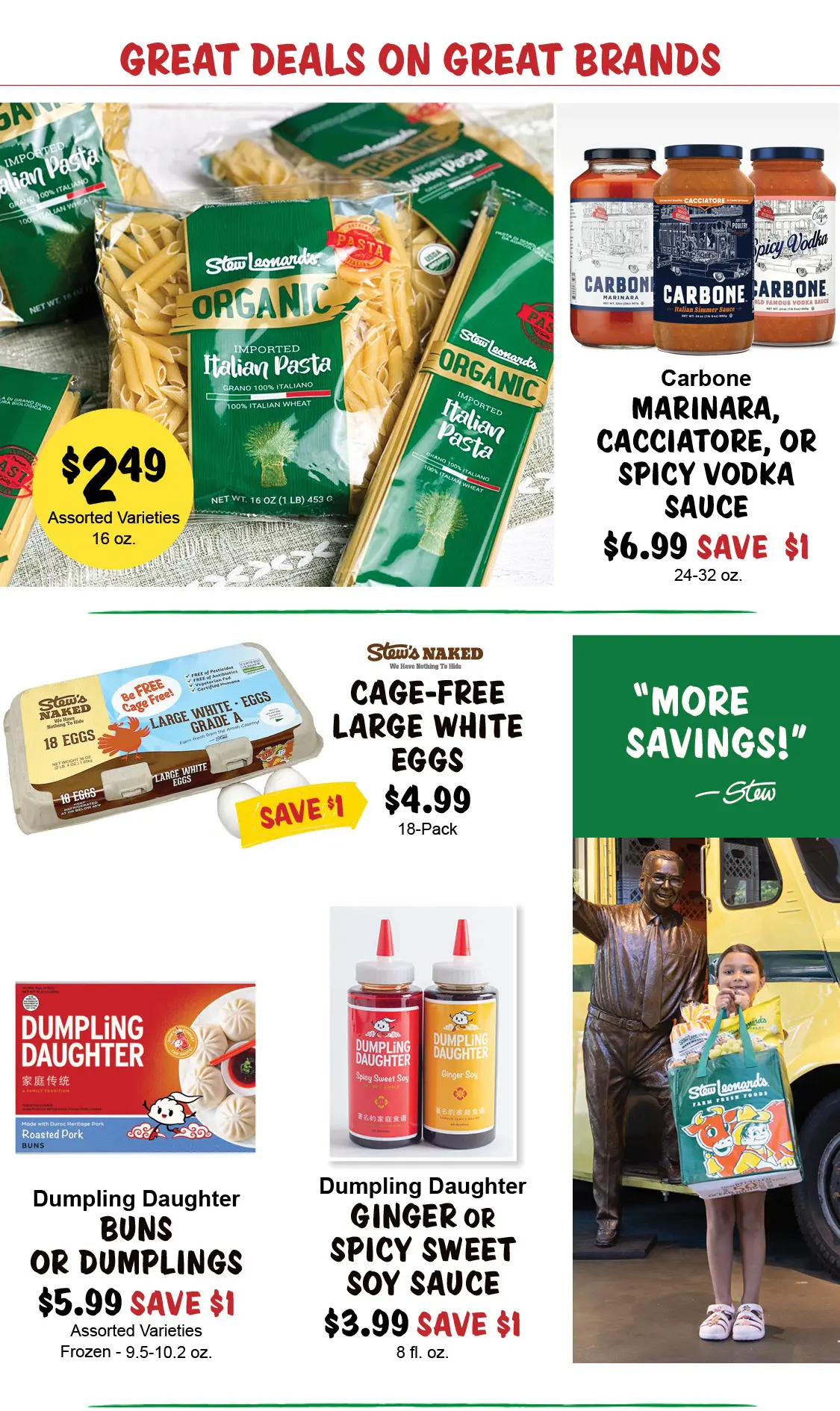 Stew Leonard's Weekly Specials - February 18