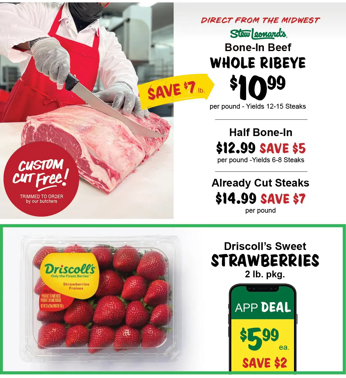 Stew Leonard's Weekly Specials - March 11