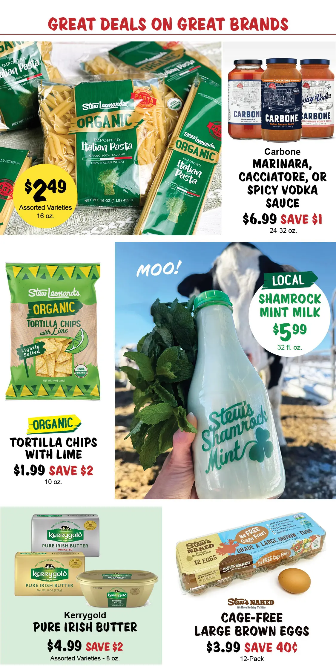 Stew Leonard's Weekly Specials - March 11