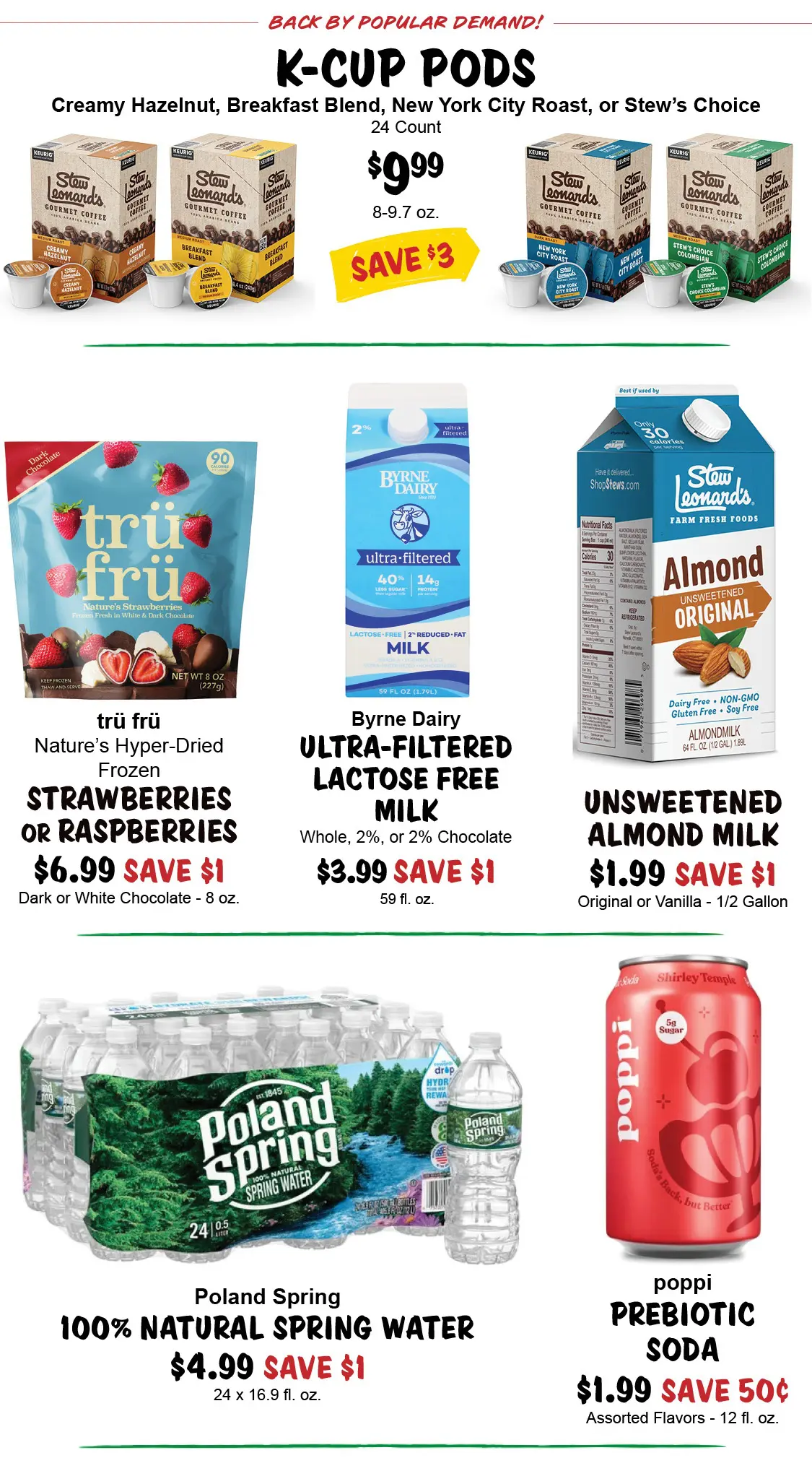 Stew Leonard's Weekly Specials - March 11