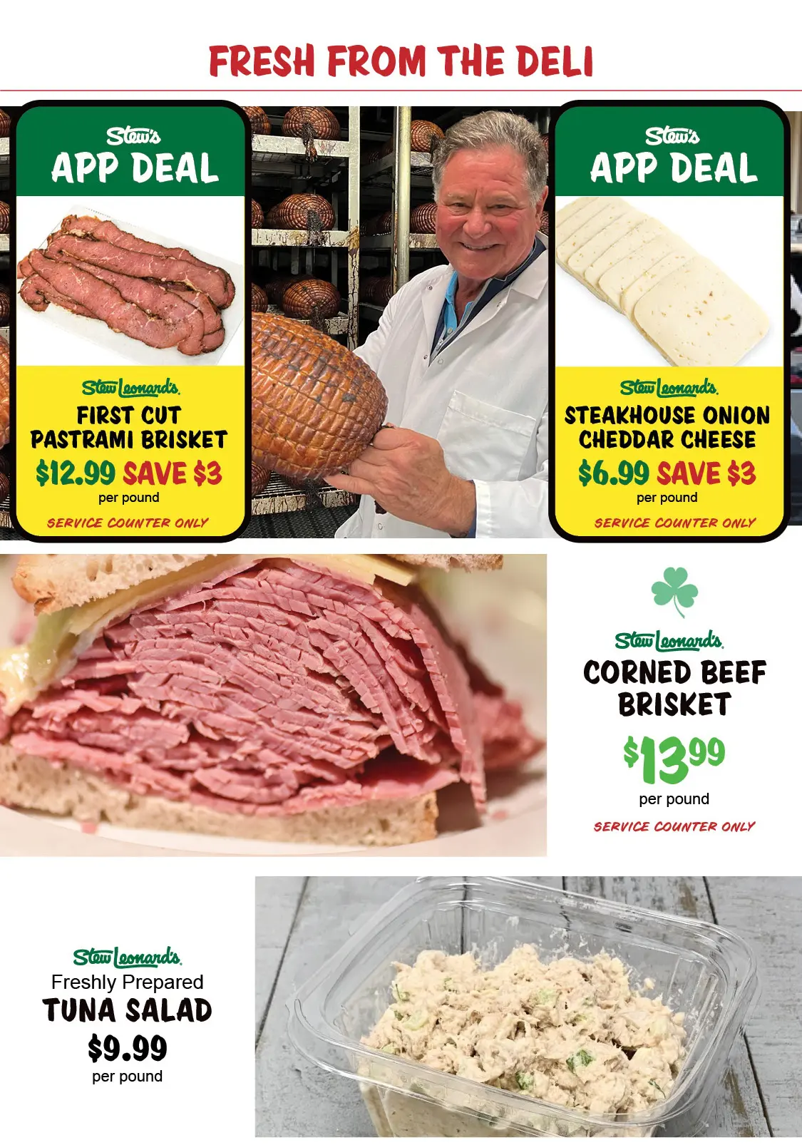 Stew Leonard's Weekly Specials - March 11