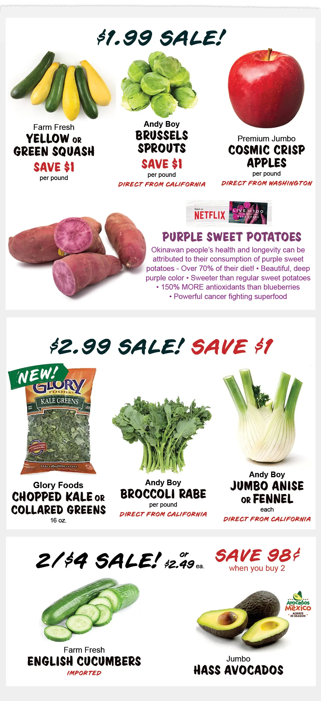 040126_2PRODUCE2 Stew Leonard's Weekly Specials - April 1, 2026