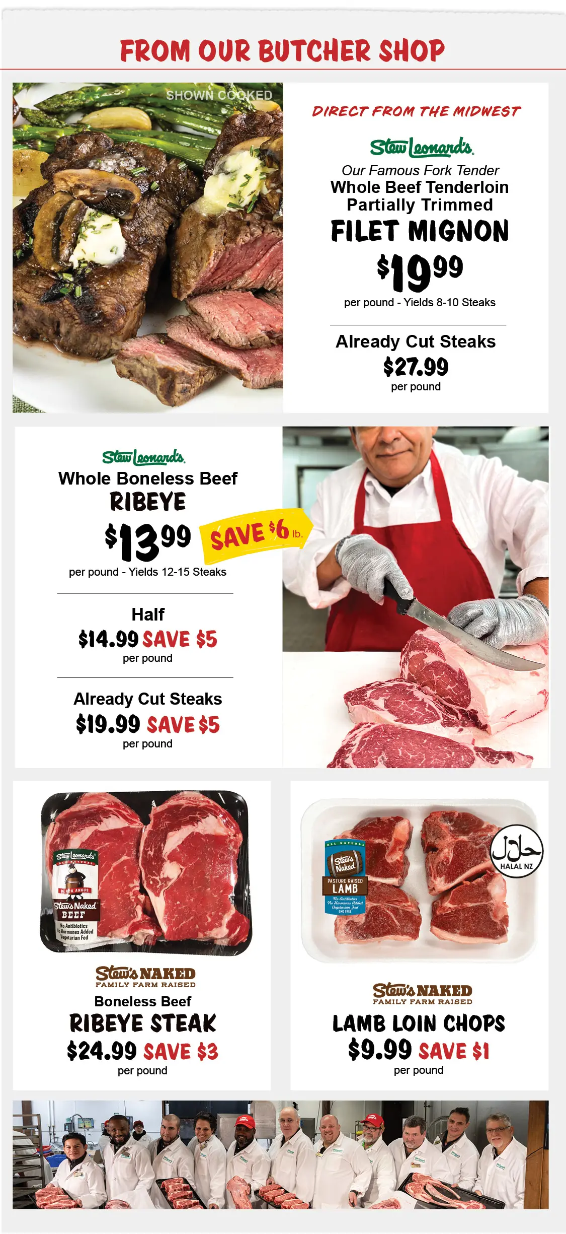 Stew Leonard's Weekly Specials - April 22, 2026