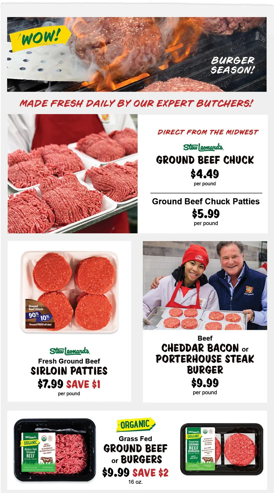 Stew Leonard's Weekly Specials - April 22, 2026