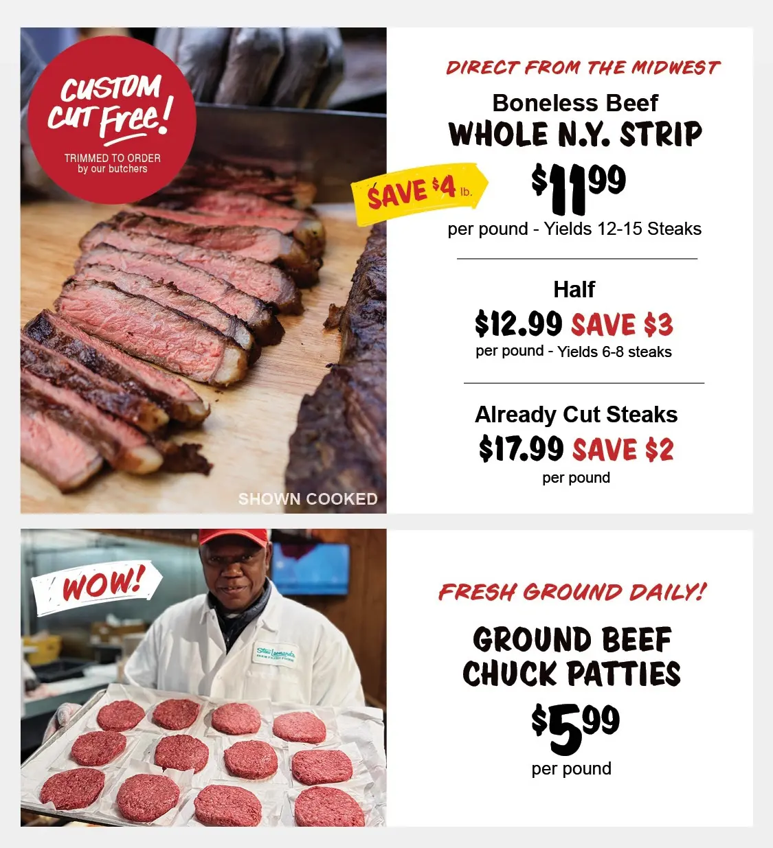 Stew Leonard's Weekly Specials - May 13, 2026