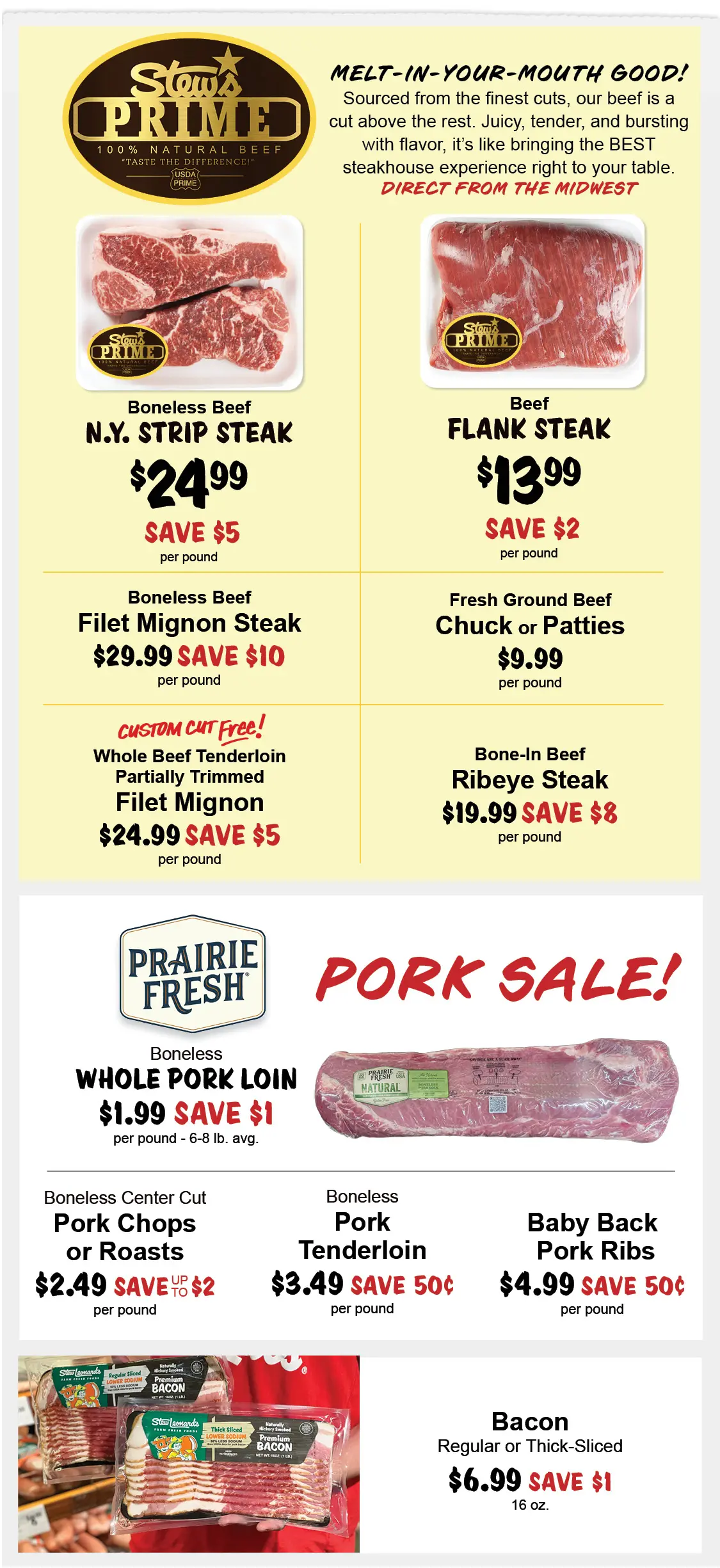 Stew Leonard's Weekly Specials - May 13, 2026