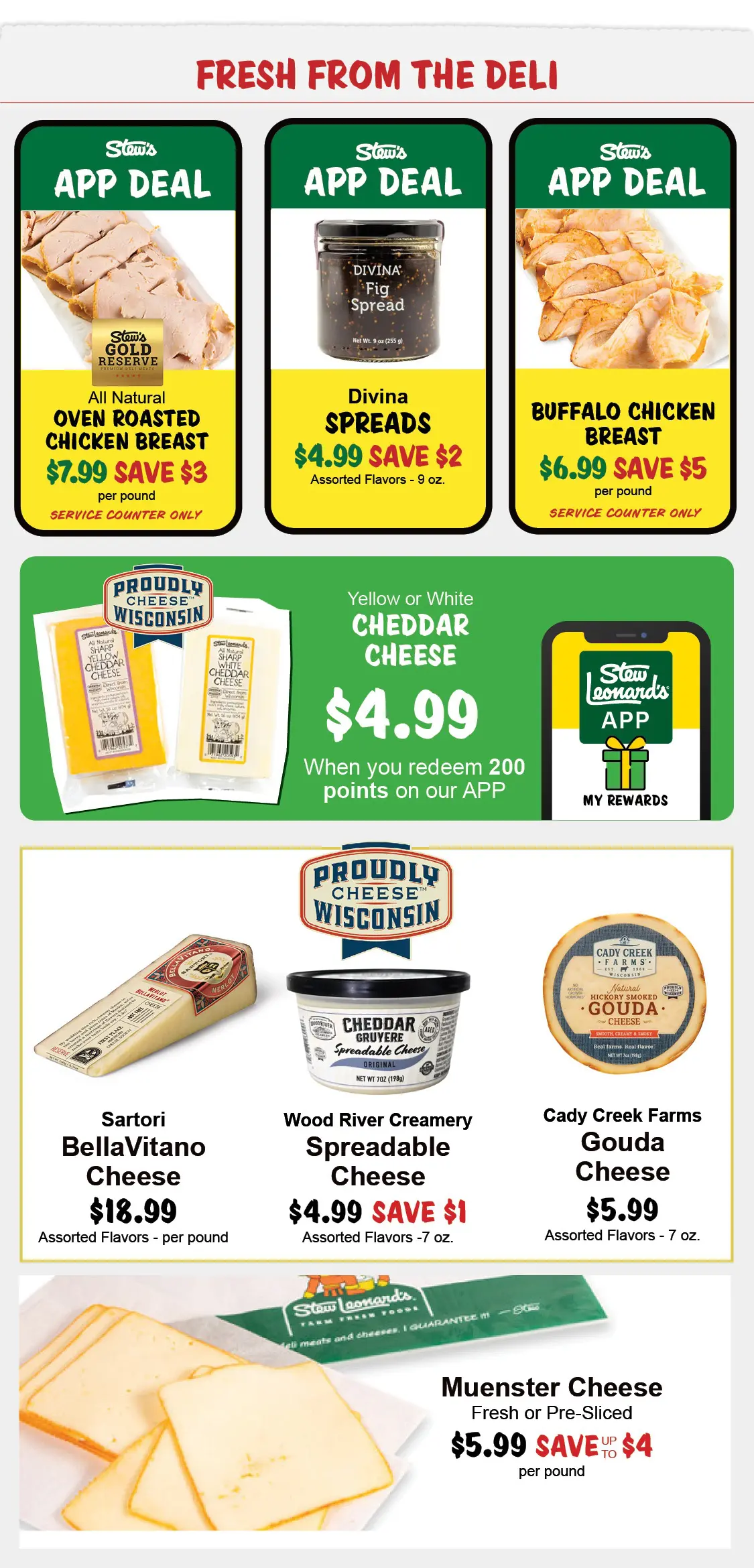 Stew Leonard's Weekly Specials - May 13, 2026