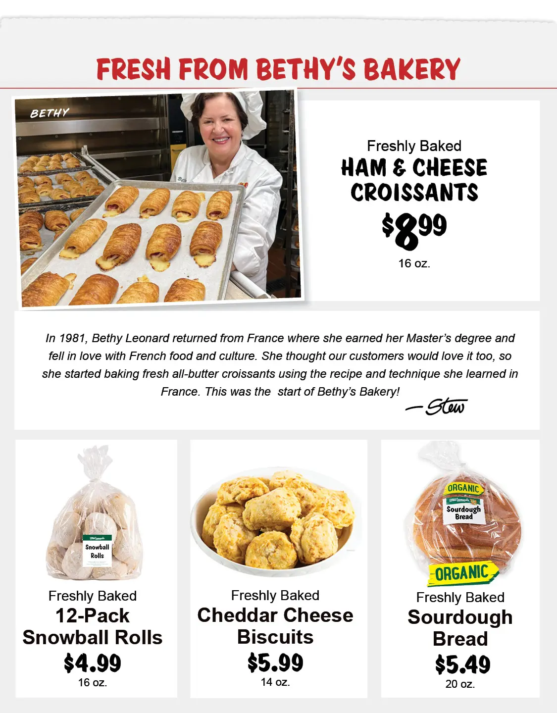 Stew Leonard's Weekly Specials - May 13, 2026