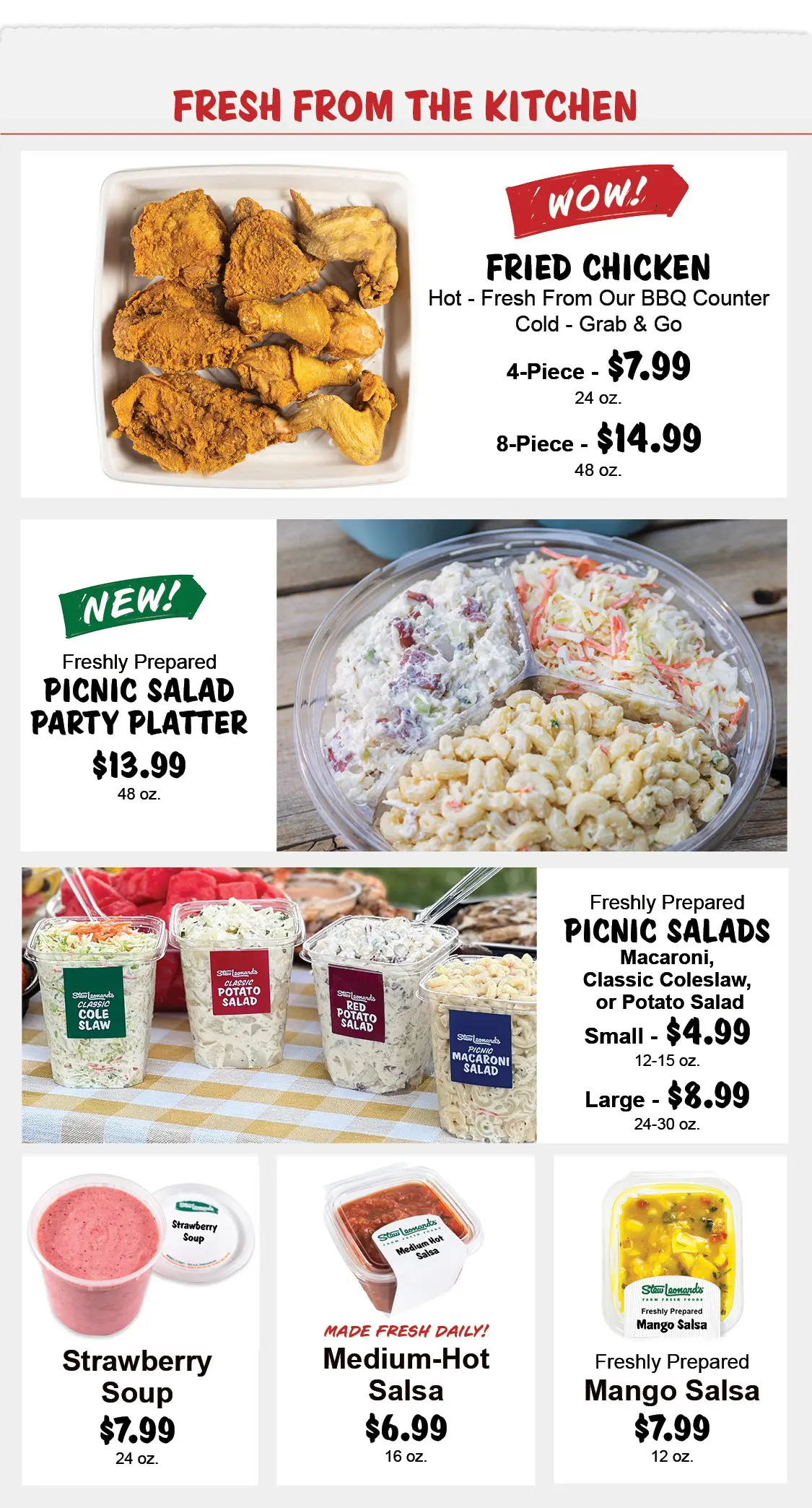 Stew Leonard's Weekly Specials - May 13, 2026