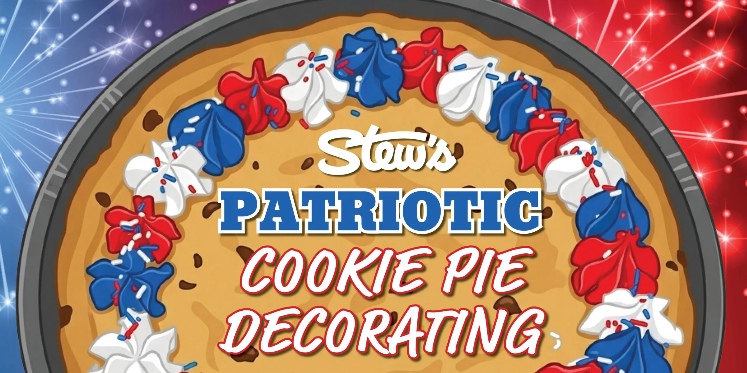 Patriotic Cookie Pie Decorating Workshop