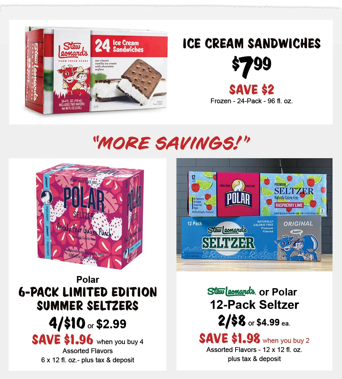 Stew Leonard's Weekly Specials - June 3, 2026