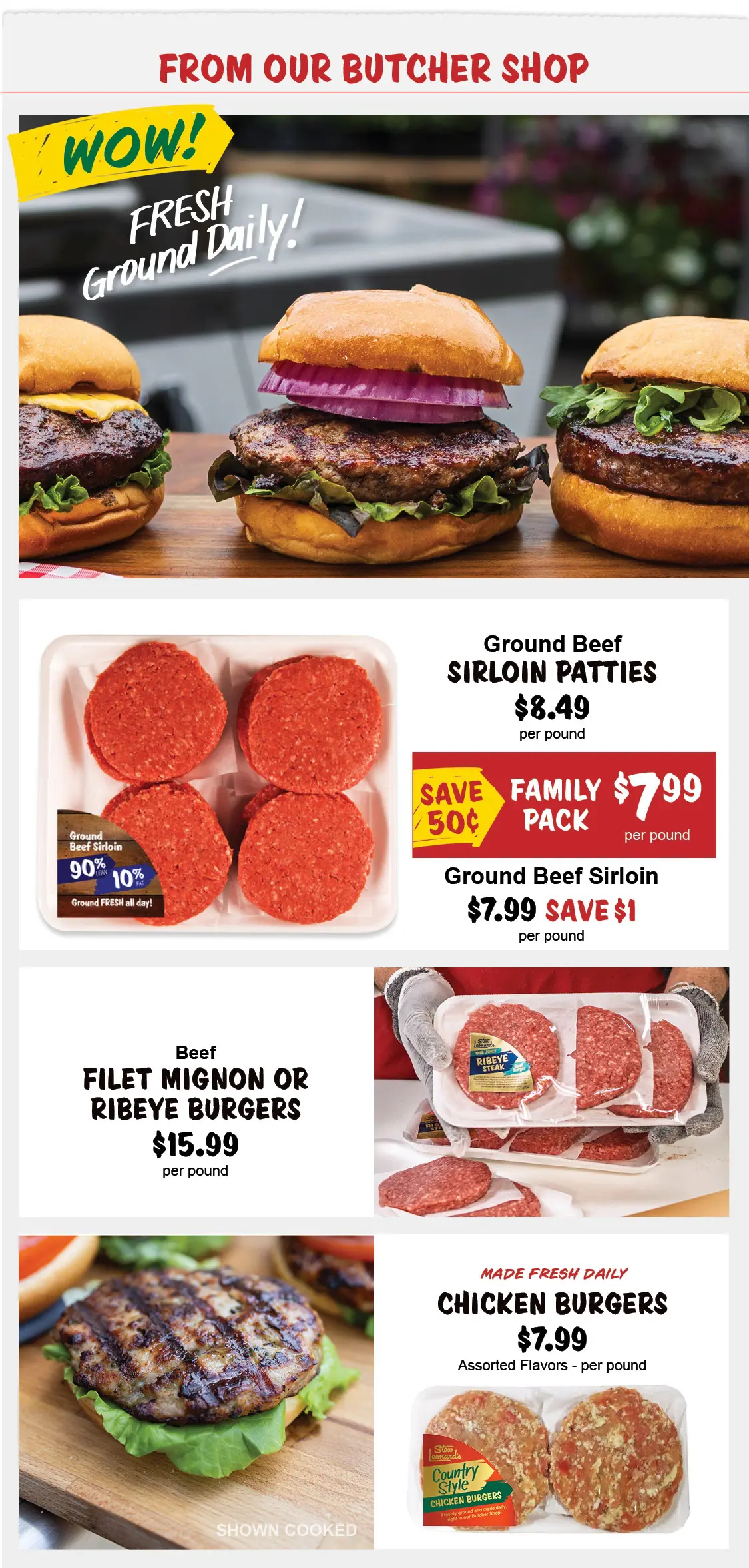 Stew Leonard's Weekly Specials - June 10, 2026