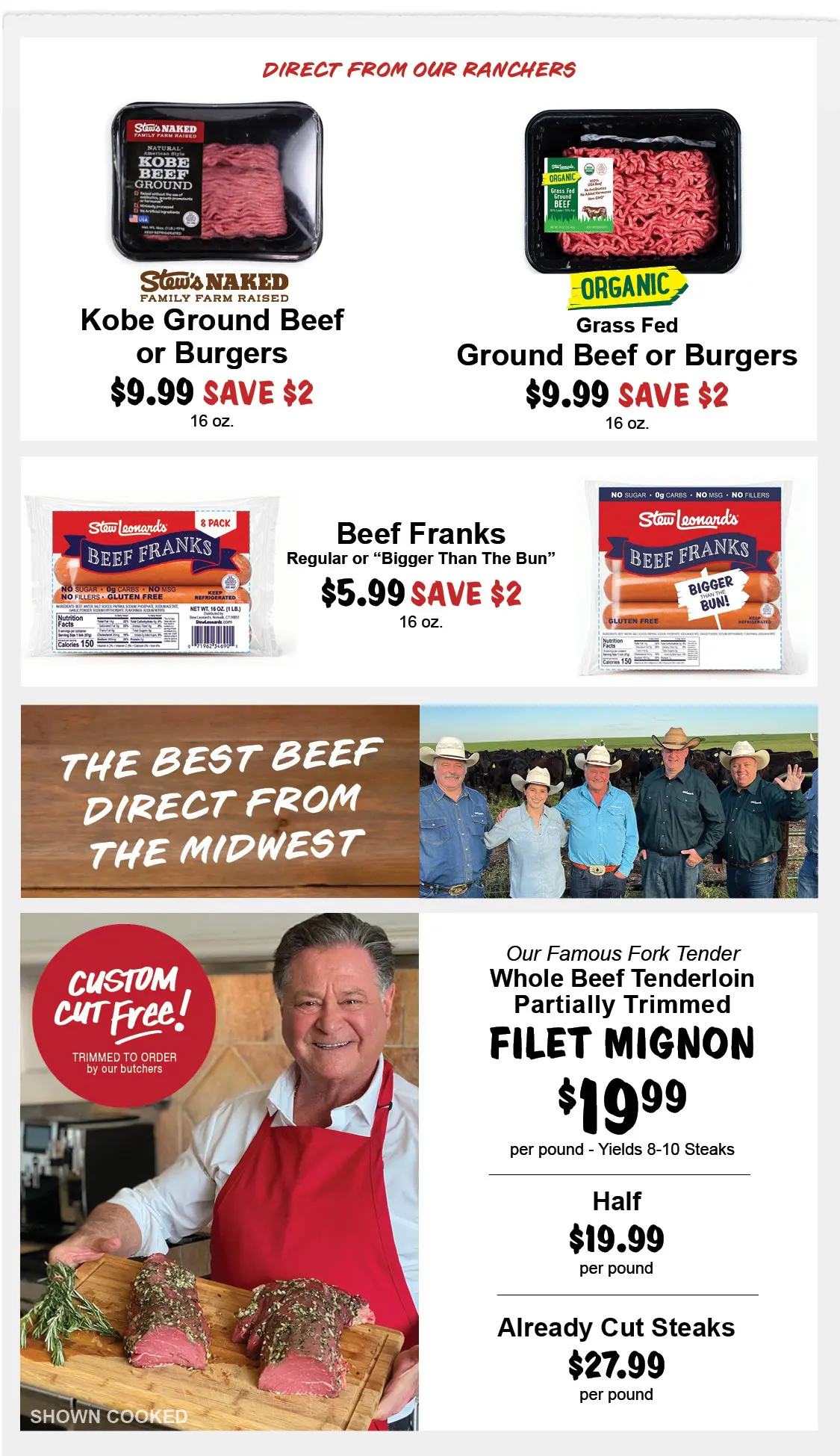Stew Leonard's Weekly Specials - June 10, 2026