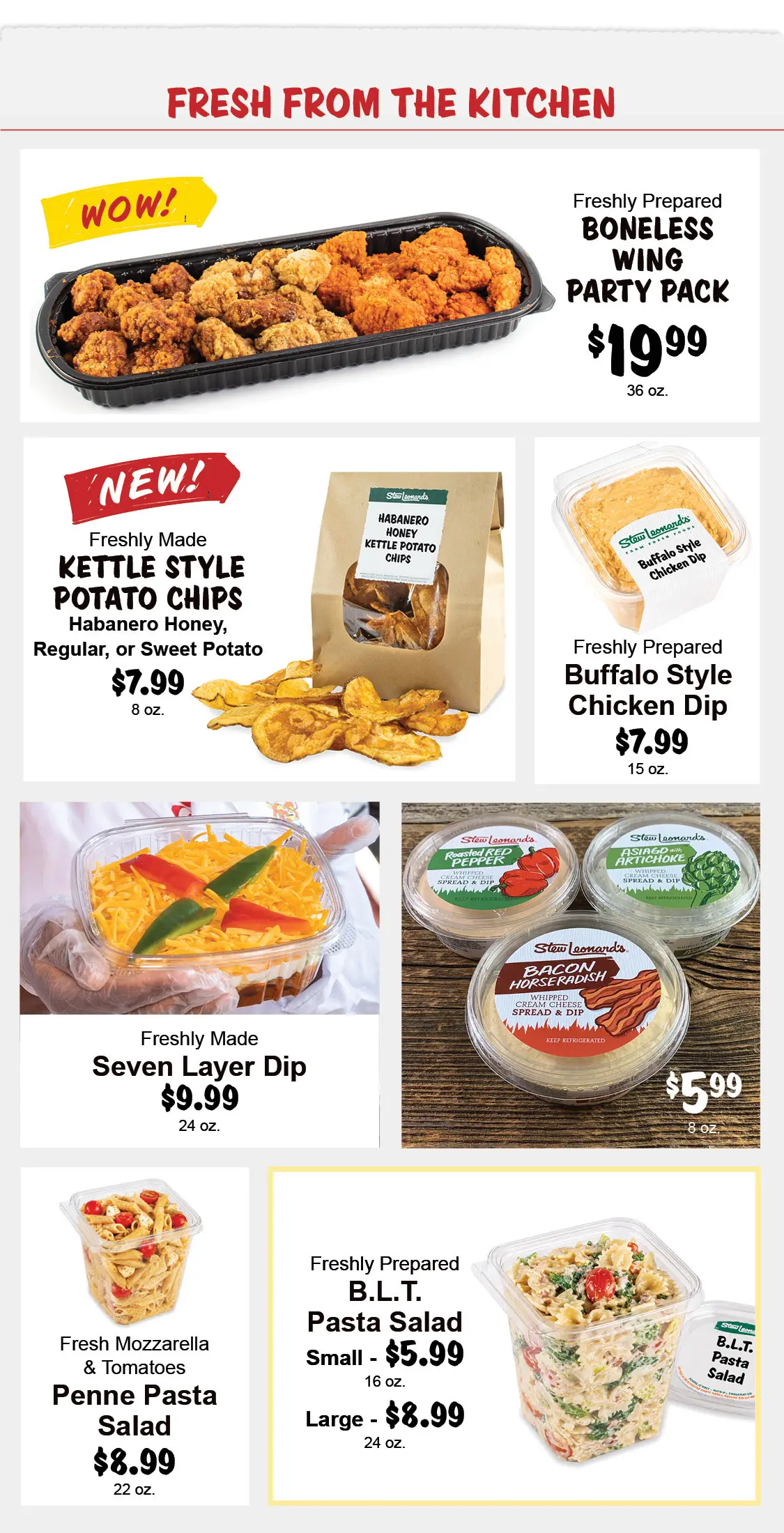 Stew Leonard's Weekly Specials - June 10, 2026