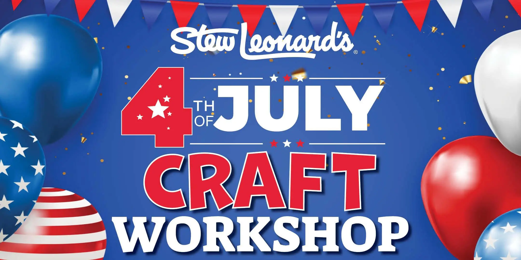 Fourth of July Crafts and Cupcakes Workshop