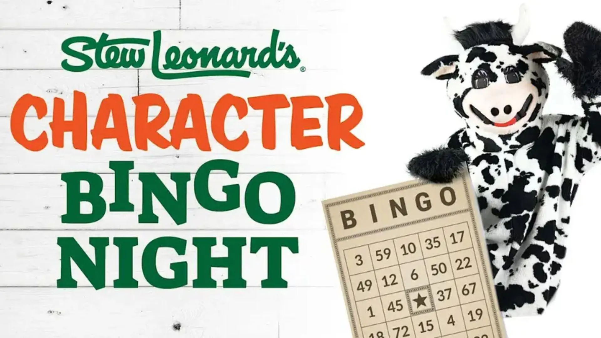 Character Bingo Night