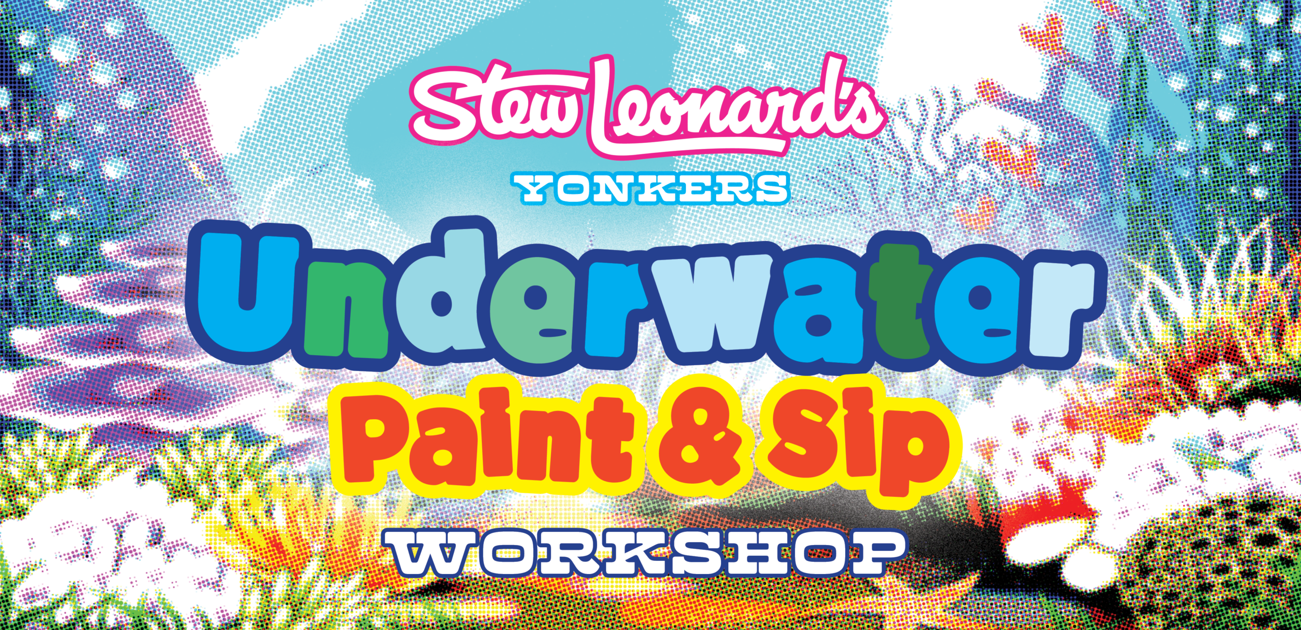Underwater Themed Paint and Sip