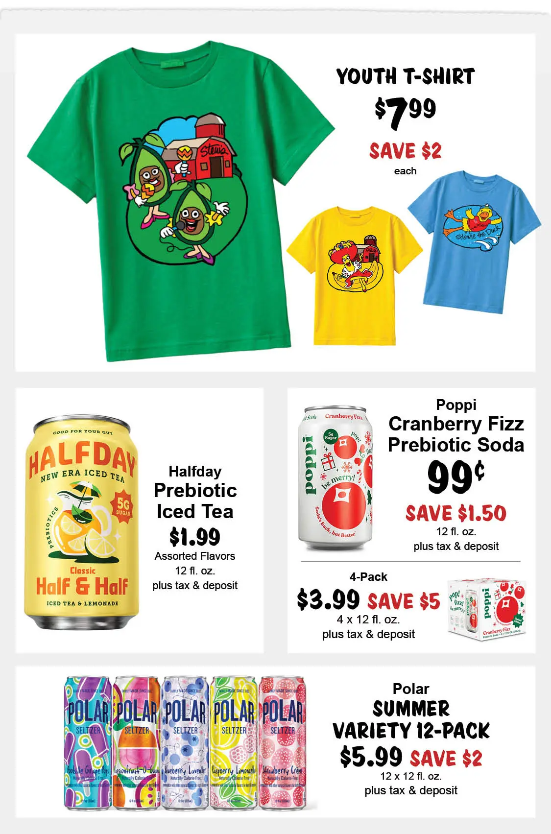 Stew Leonard's Weekly Specials - July 8, 2026