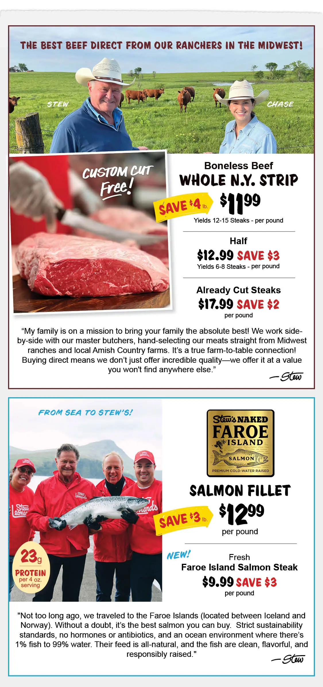 Stew Leonard's Weekly Specials - July 15, 2026