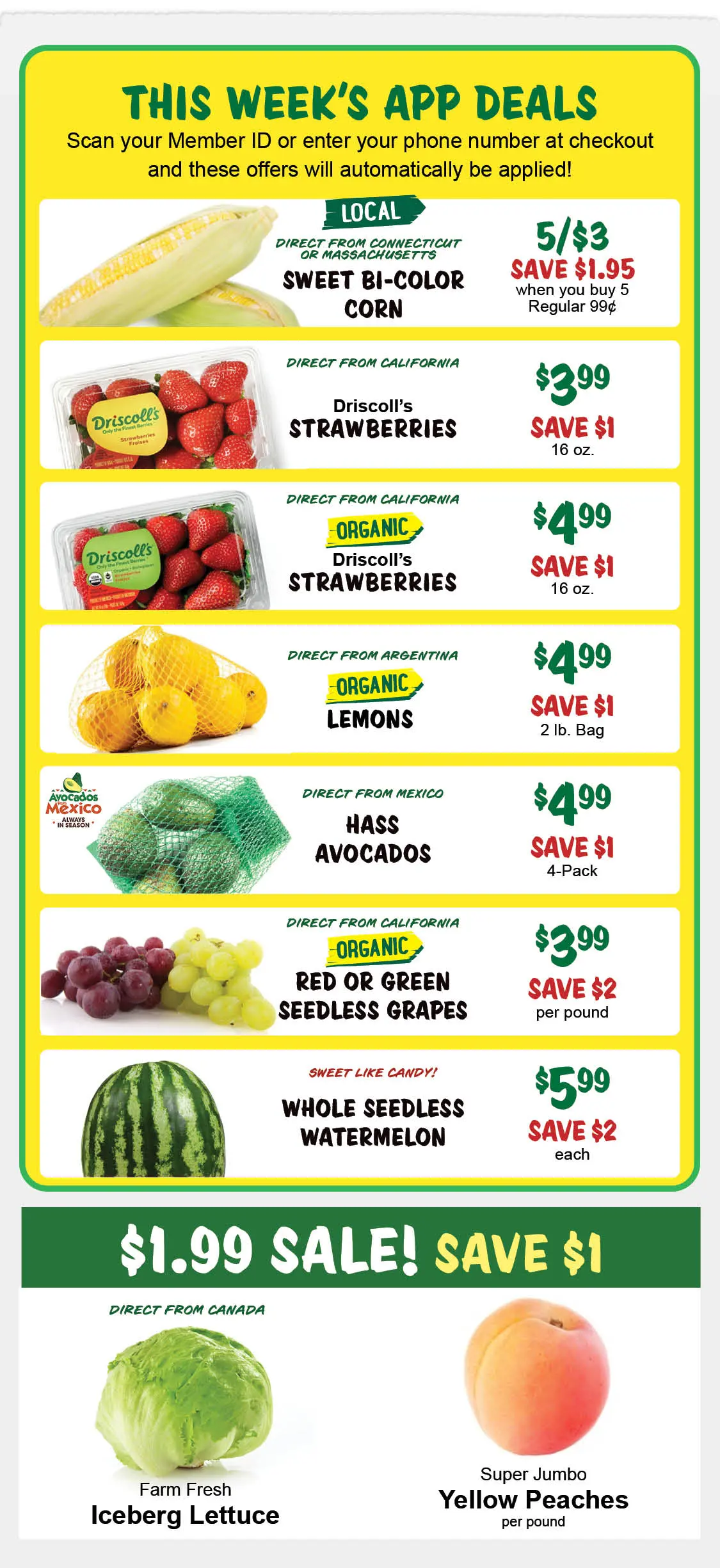 Stew Leonard's Weekly Specials - July 15, 2026