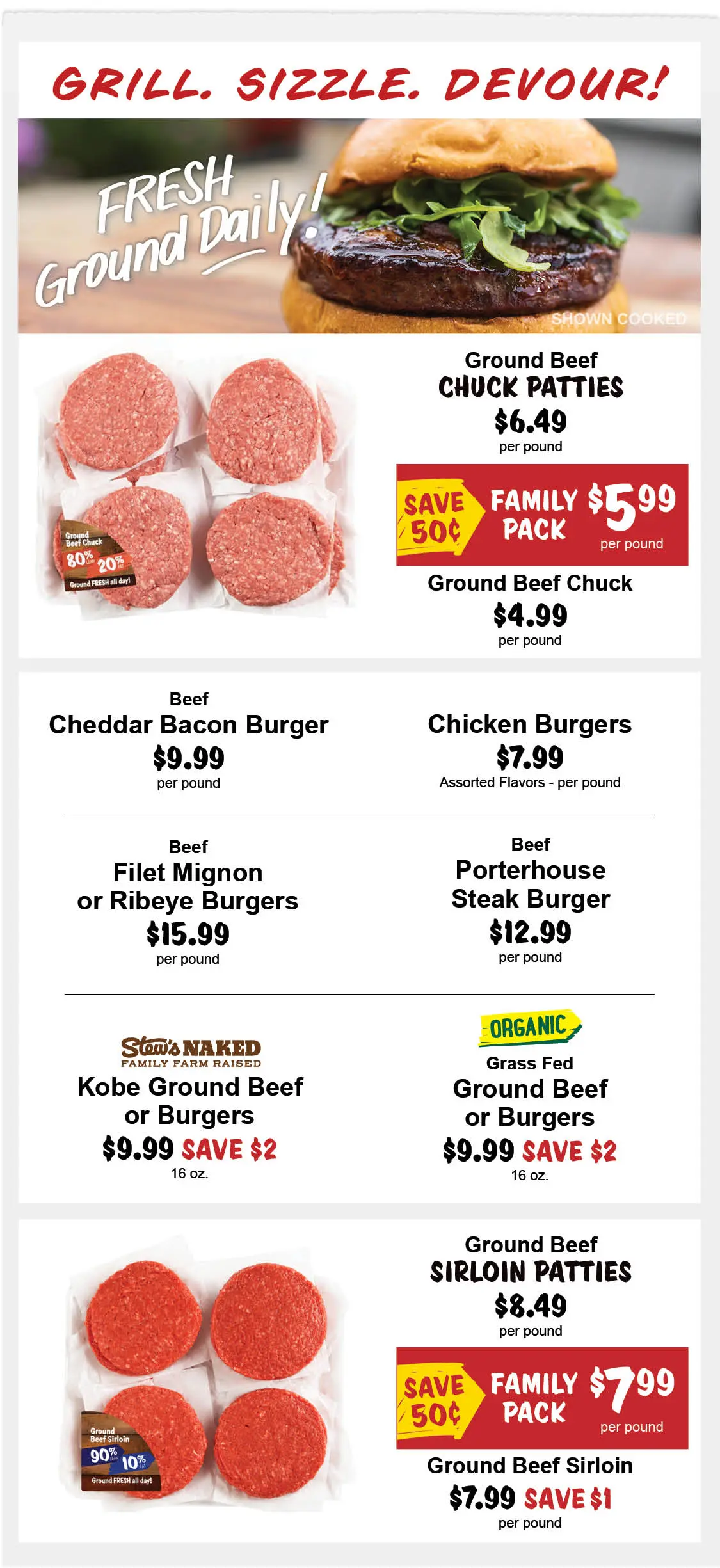 Stew Leonard's Weekly Specials - July 15, 2026