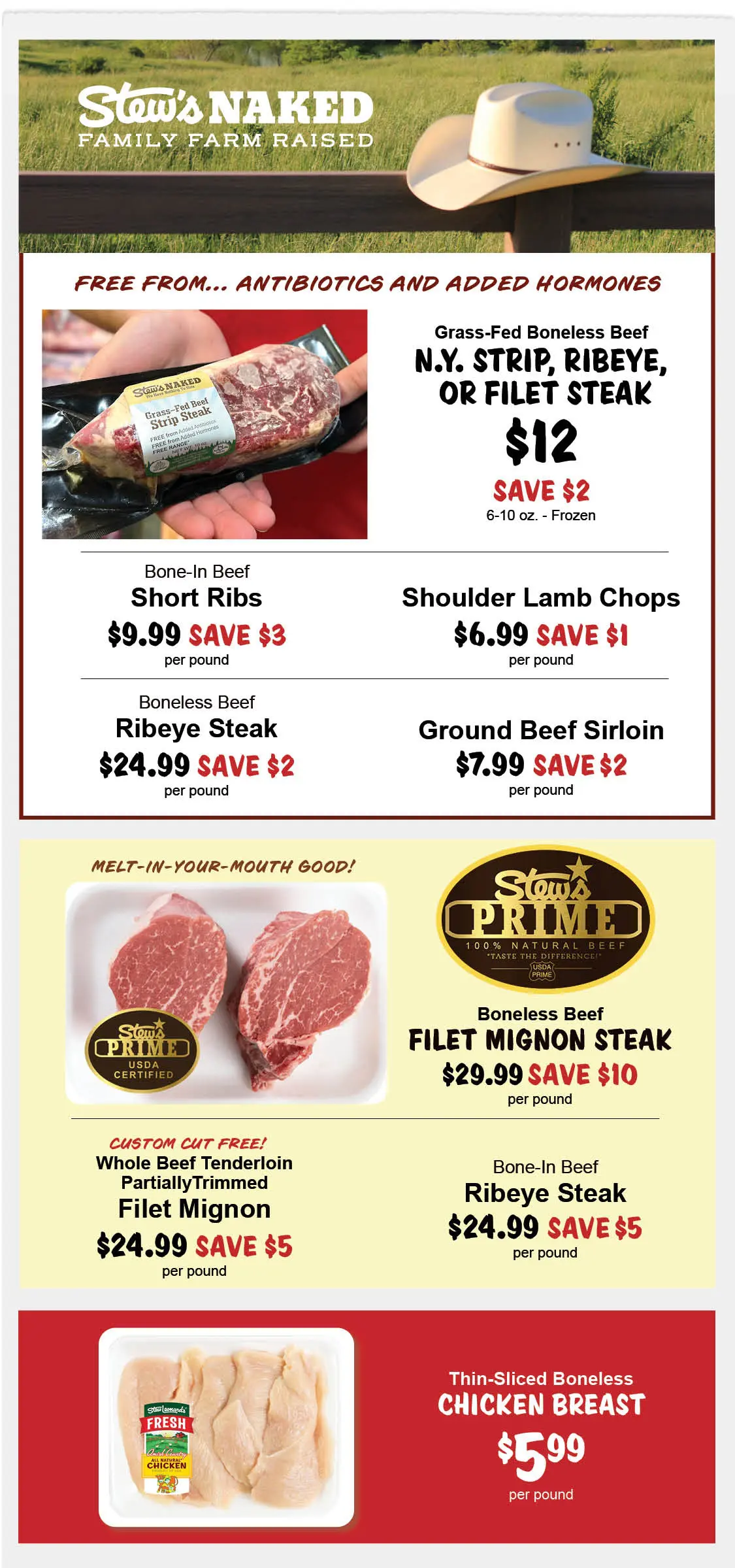 Stew Leonard's Weekly Specials - July 15, 2026