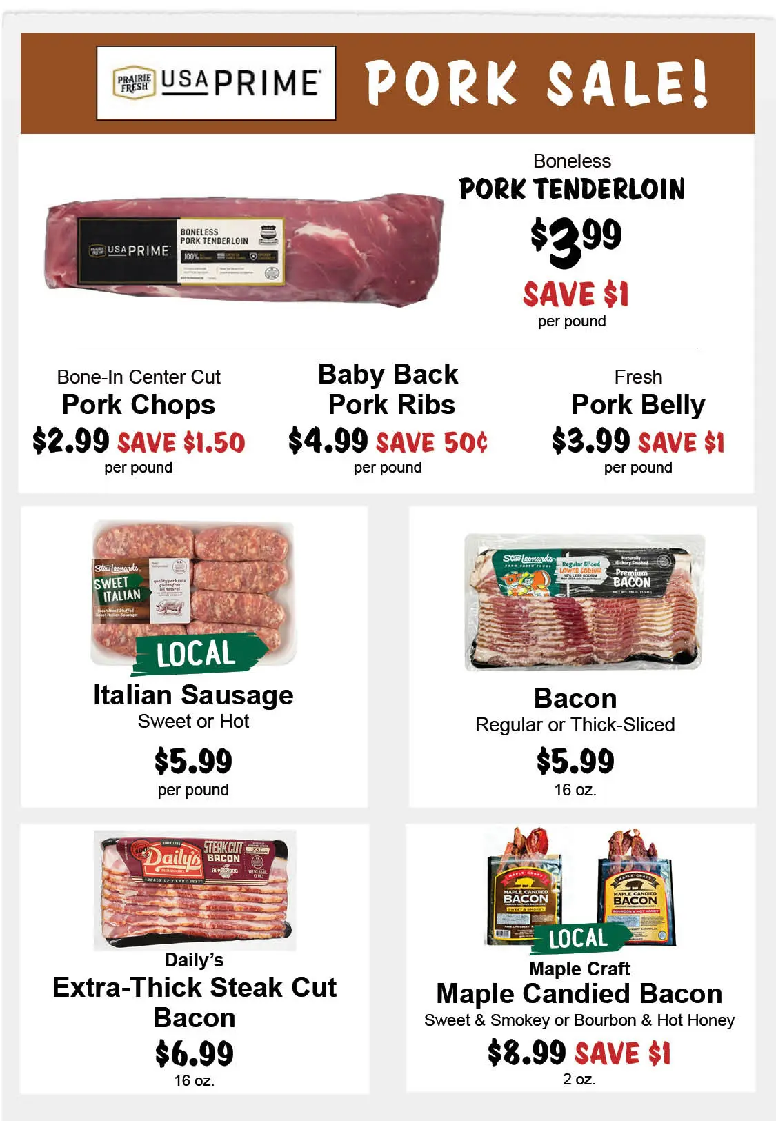 Stew Leonard's Weekly Specials - July 15, 2026