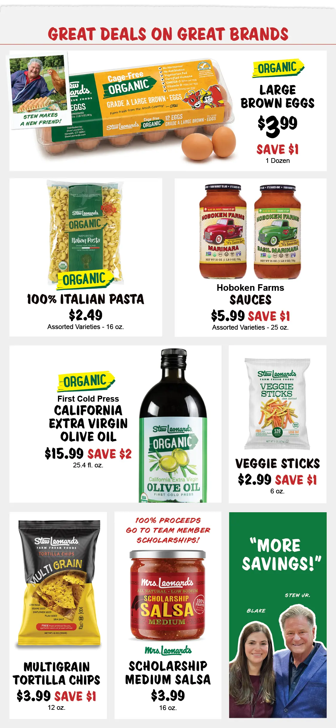Stew Leonard's Weekly Specials - July 15, 2026