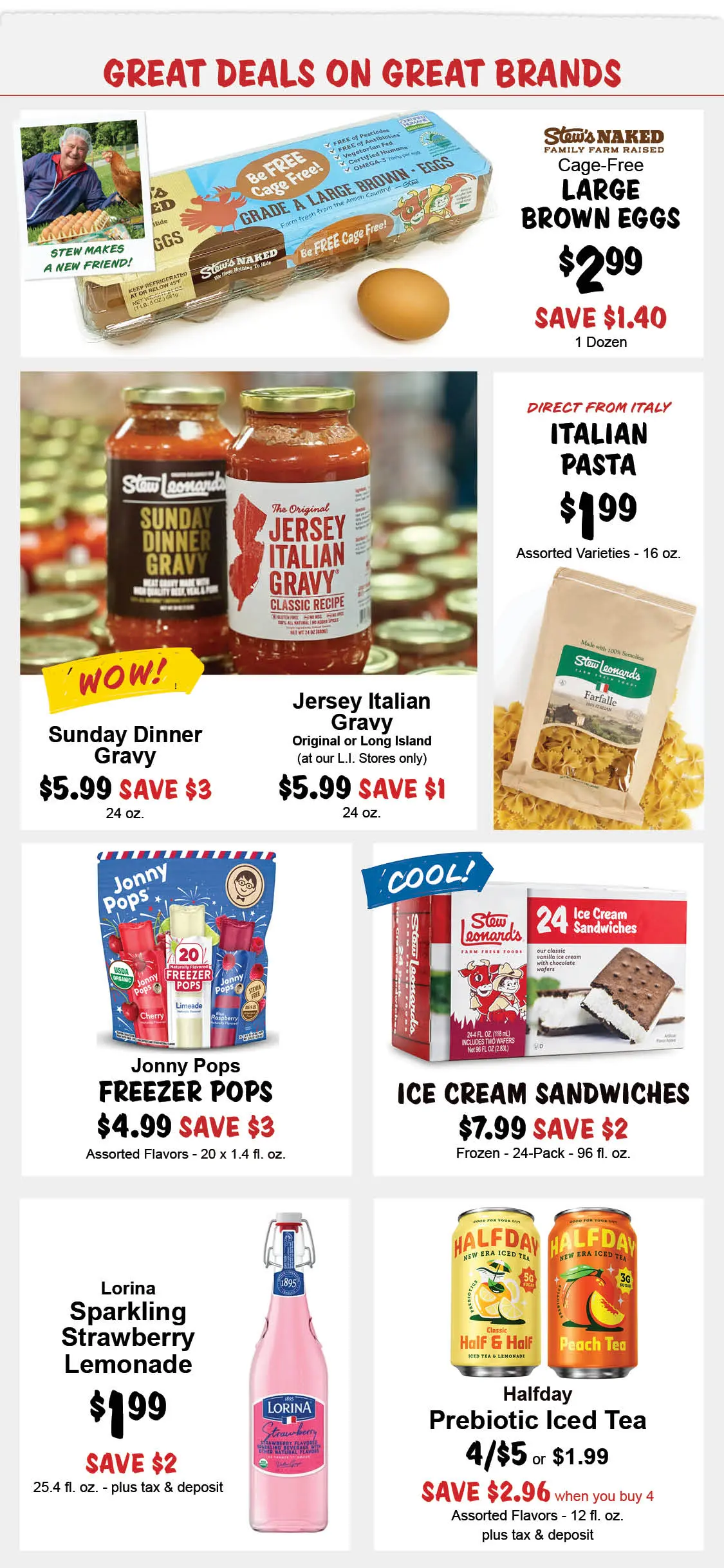 Stew Leonard's Weekly Specials - September 9, 2026