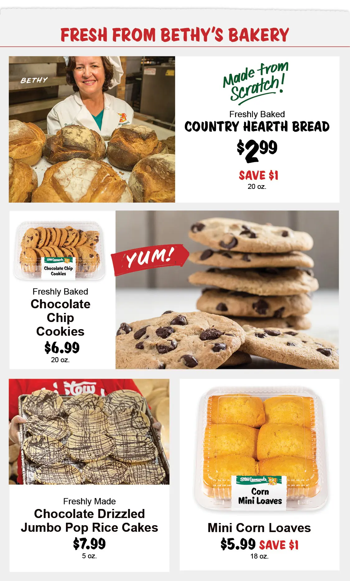 Stew Leonard's Weekly Specials - September 9, 2026