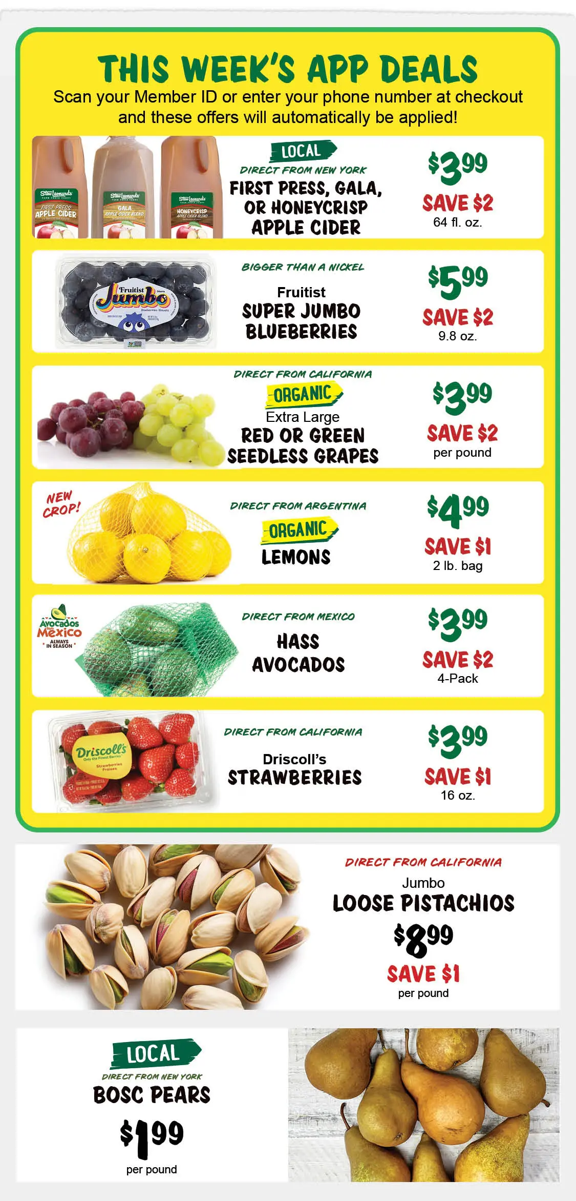 Stew Leonard's Weekly Specials - September 30, 2026