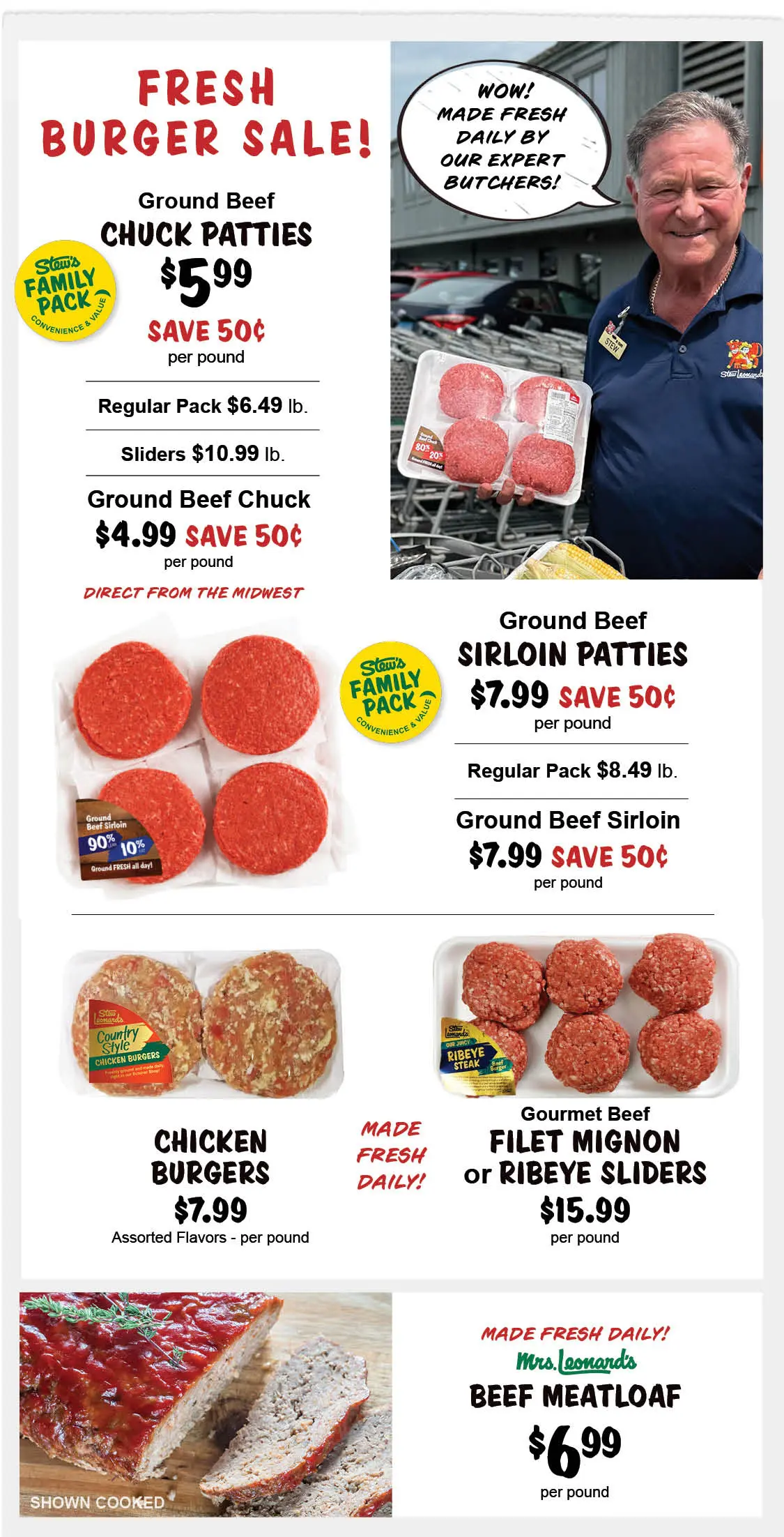 Stew Leonard's Weekly Specials - September 30, 2026