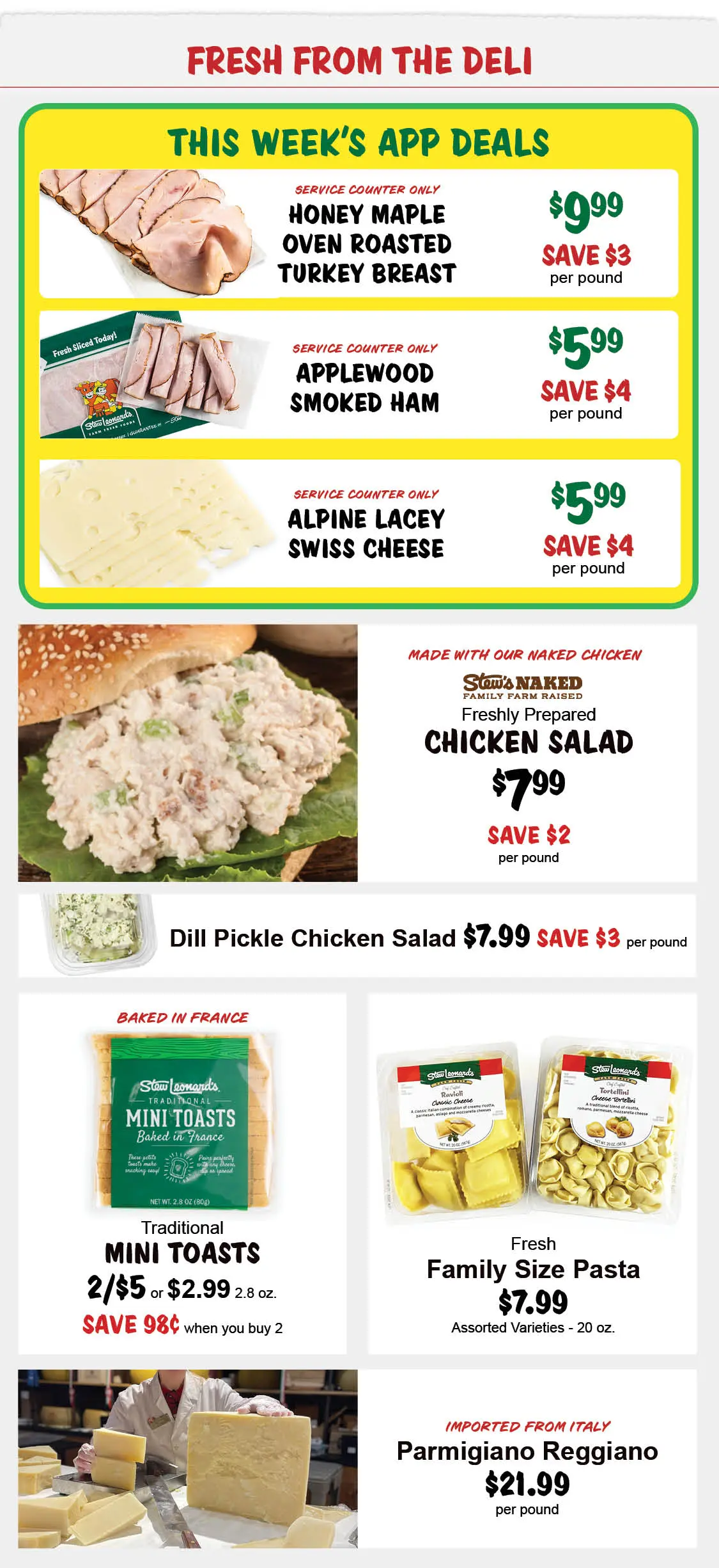 Stew Leonard's Weekly Specials - September 30, 2026