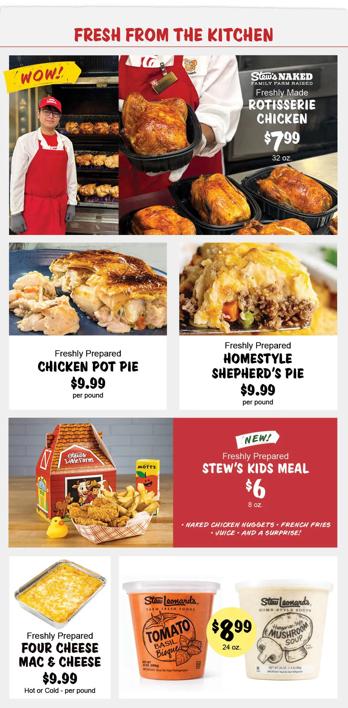 Stew Leonard's Weekly Specials - September 30, 2026