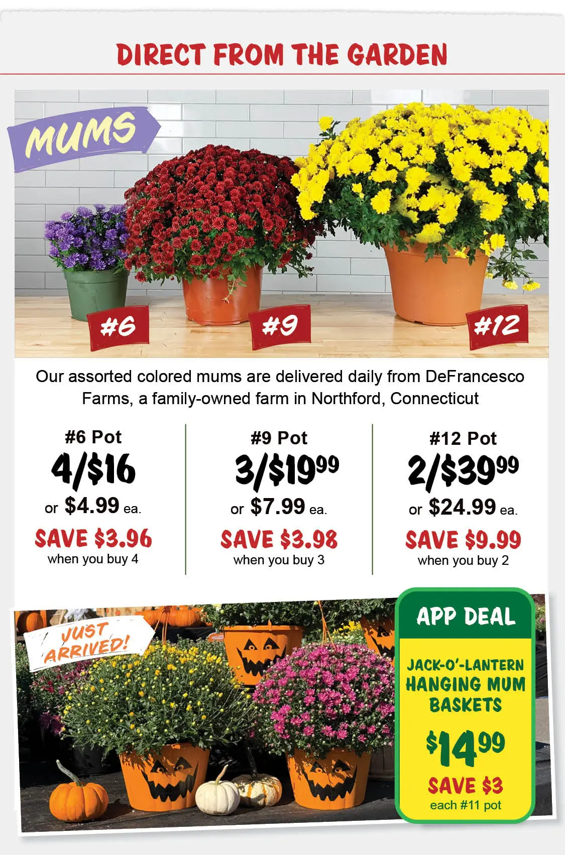 Stew Leonard's Weekly Specials - September 30, 2026