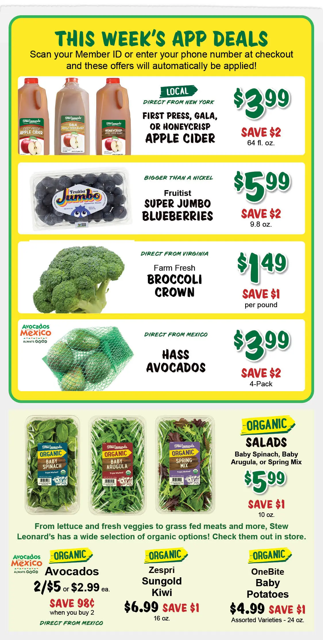102826_1PRODUCE2 Stew Leonard's Weekly Specials - October 28, 2026