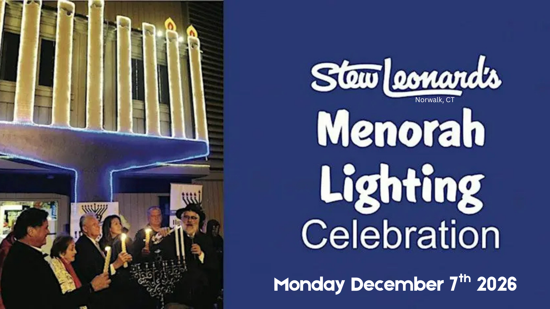 35th Annual Menorah Lighting Celebration
