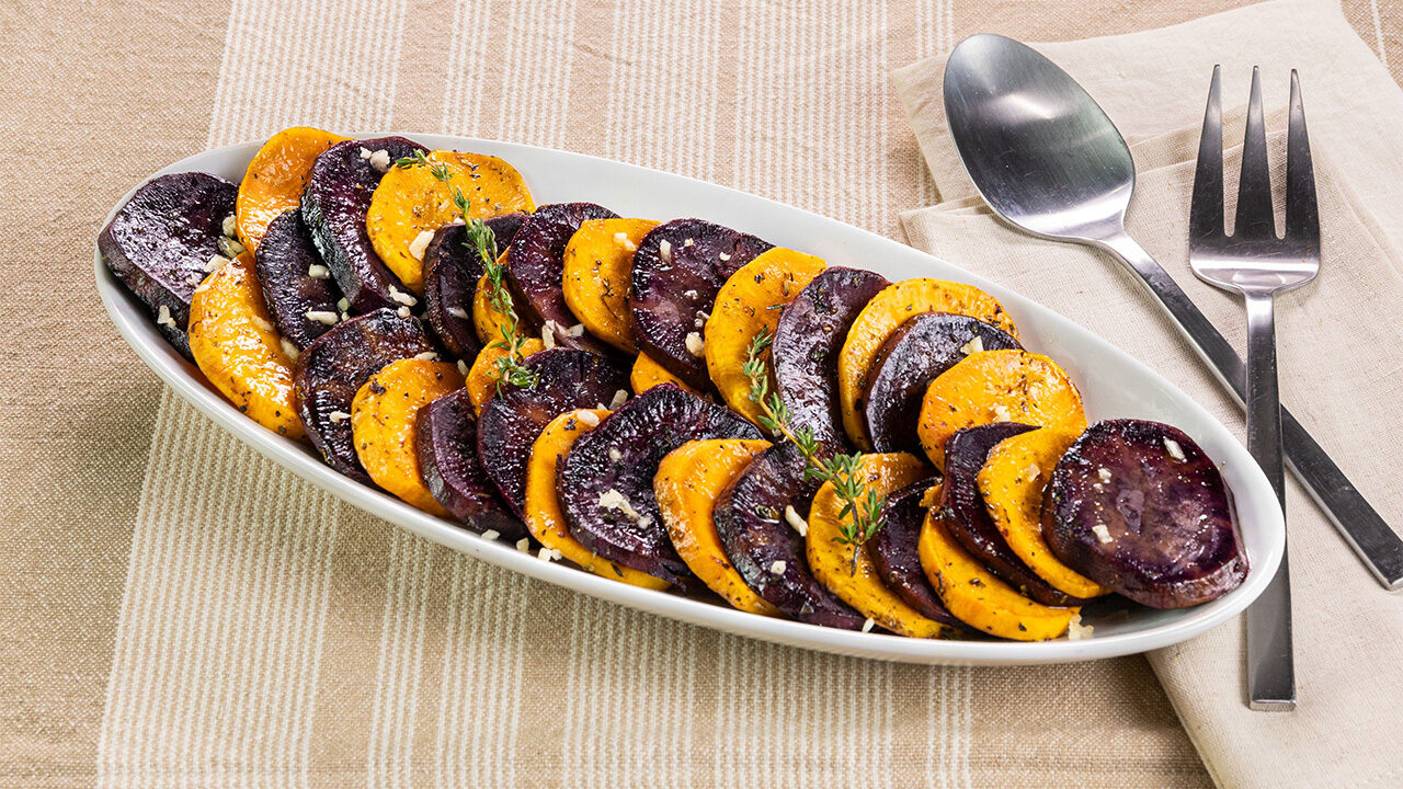 bakedsweetandpurplepotatoes