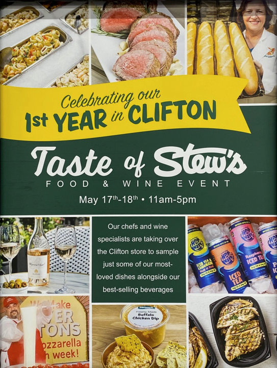 Taste of Stew’s Food & Wine Event Clifton