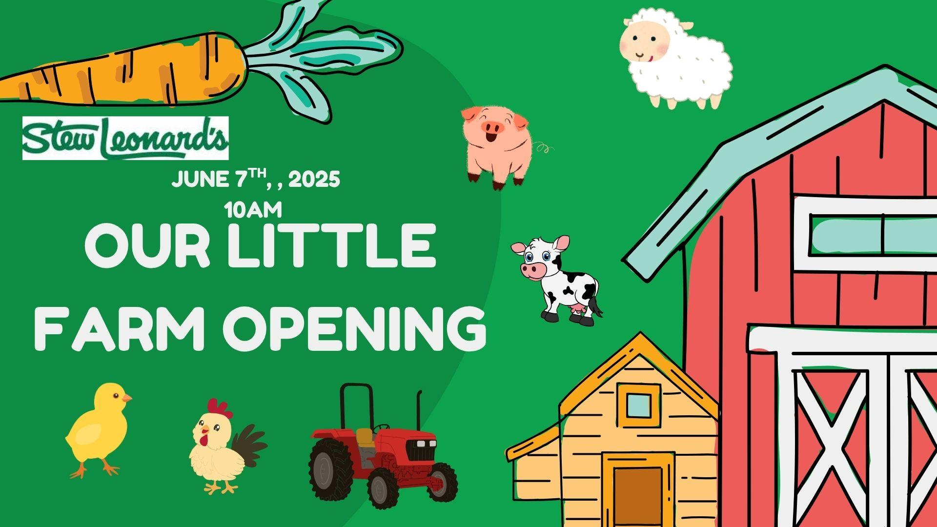 Our Little Farm Opening