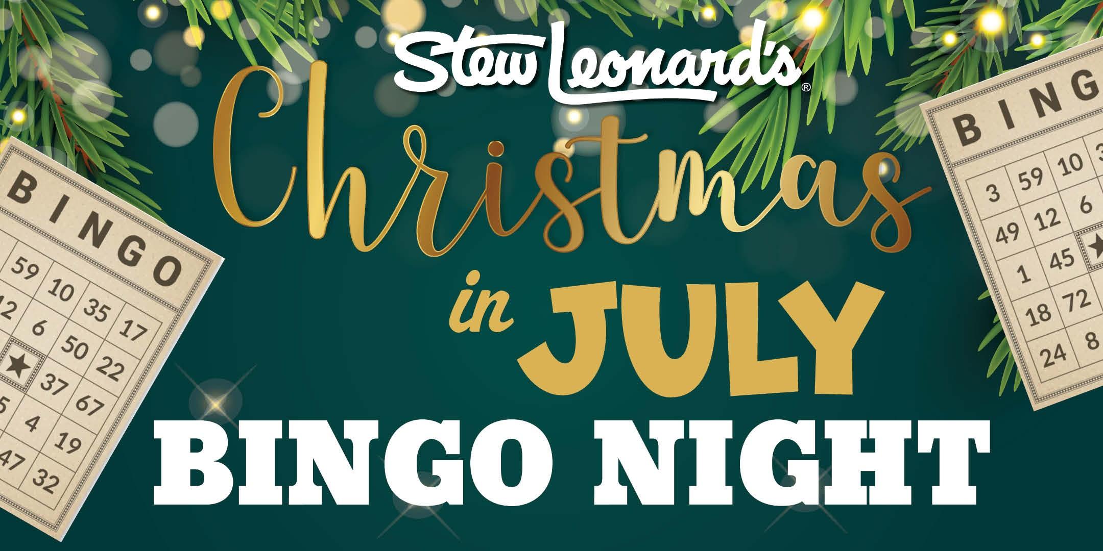 Christmas in July Bingo Night at Stews