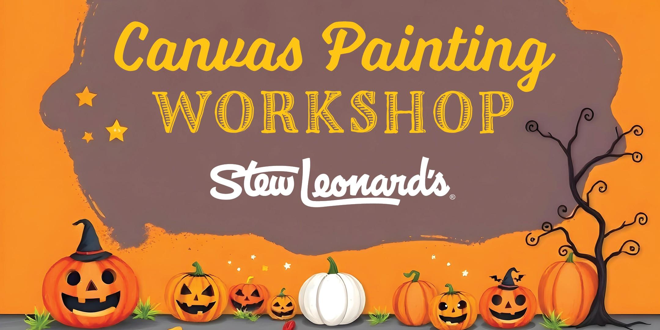 Halloween-themed Canvas Painting Workshop for Kids