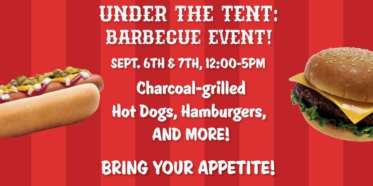 Under the Tent BBQ event!