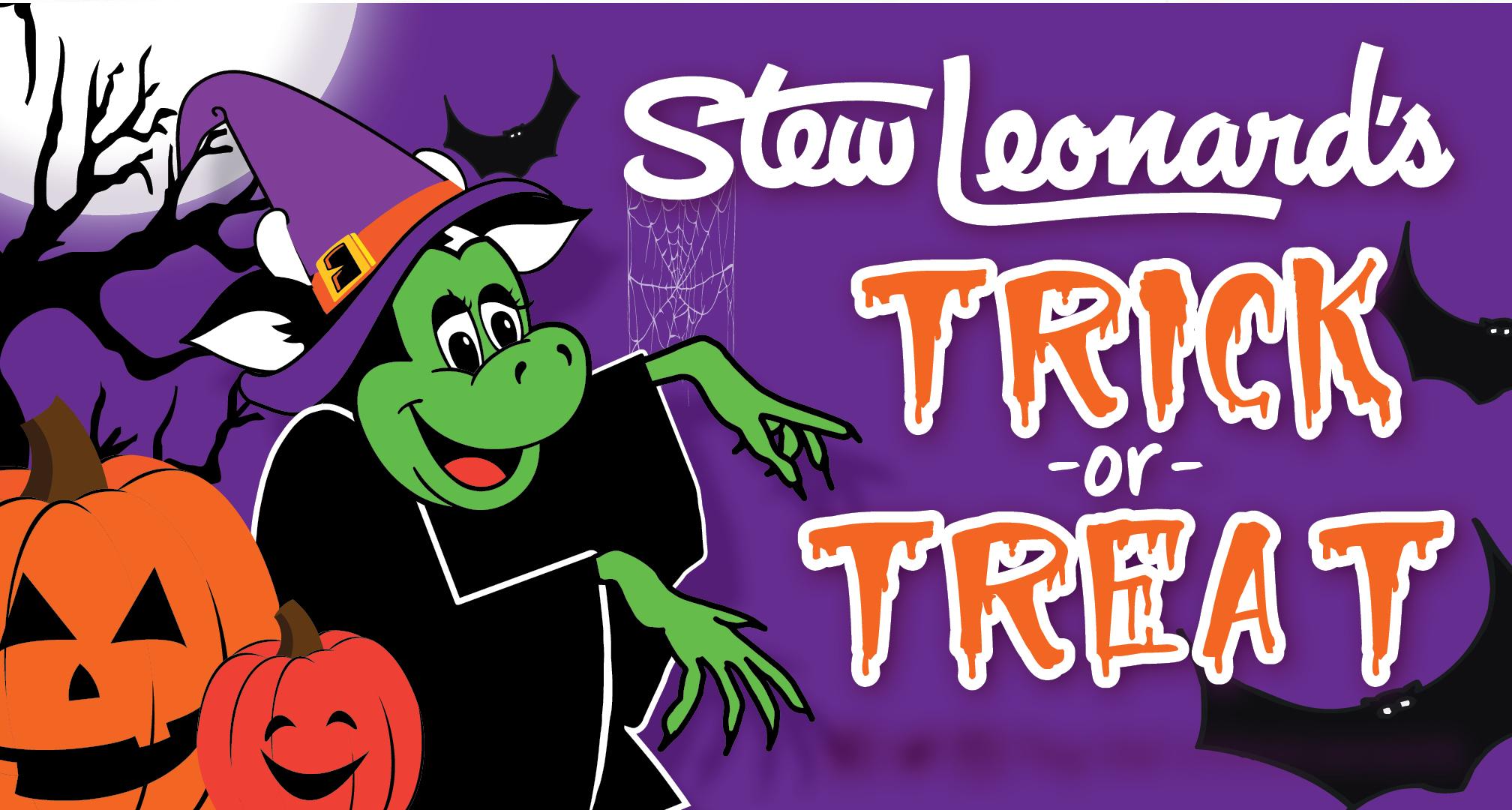 Trick or Treat with Stew Leonard’s Characters