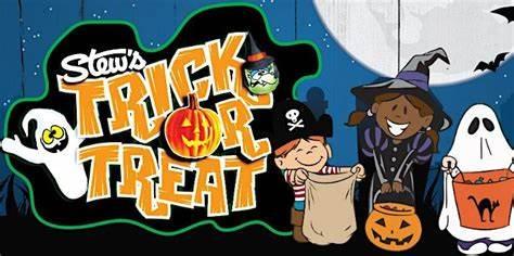 Trick of Treat with Stew’s Characters!